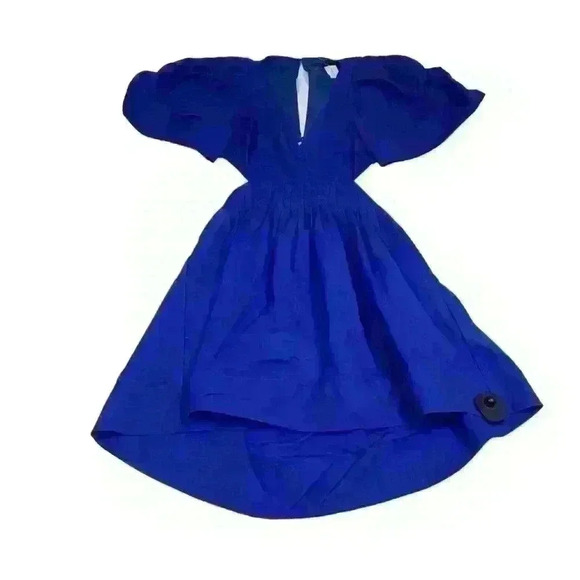 Banana Republic Cut out dress  Open-Back Mini Dress Blue size US 2 - Picture 1 of 16